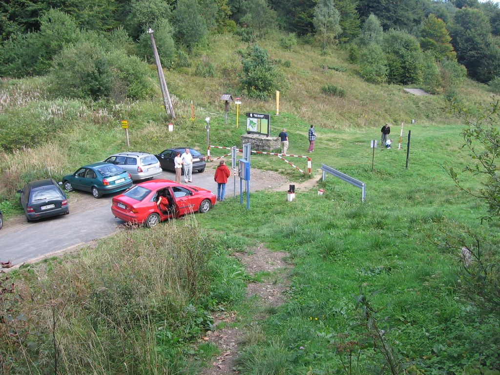 Przełęcz nad Roztokami Górnymi / Ruské sedlo
