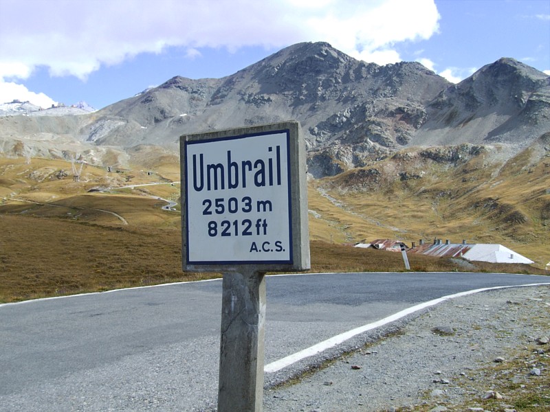 Pass Umbrail - Giogo di Santa Maria