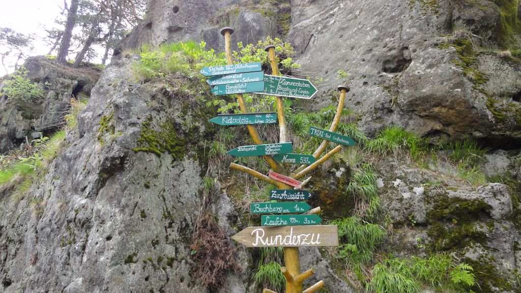 Schluchtwand